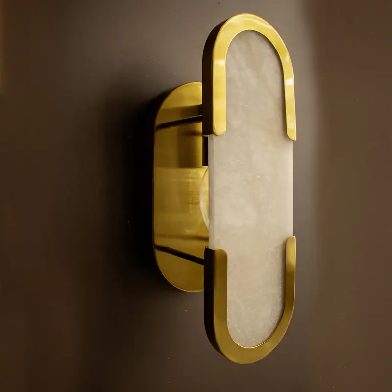 مصباح حائط رخام قاعدة E14