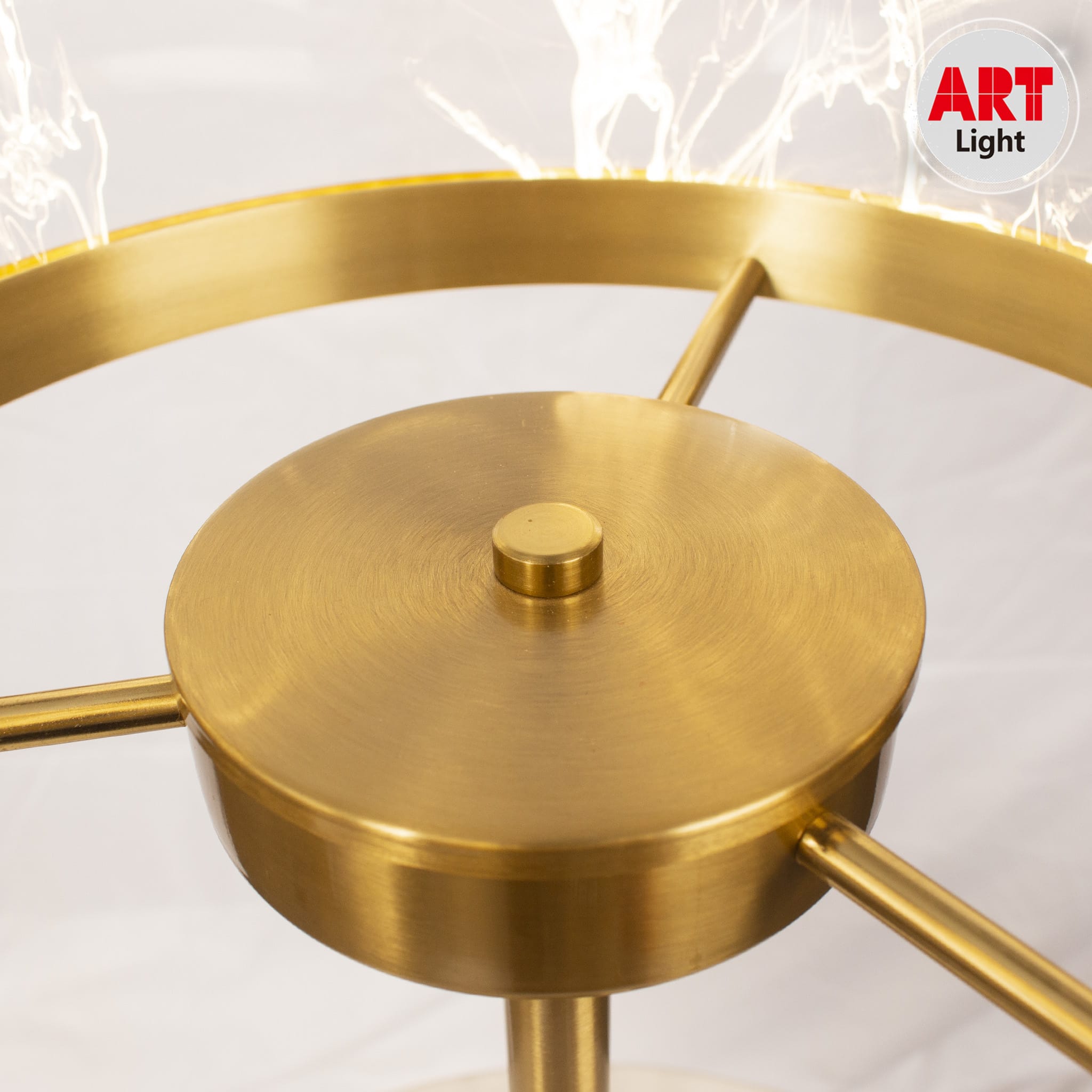 ابجورة طاولة ليد أمواج