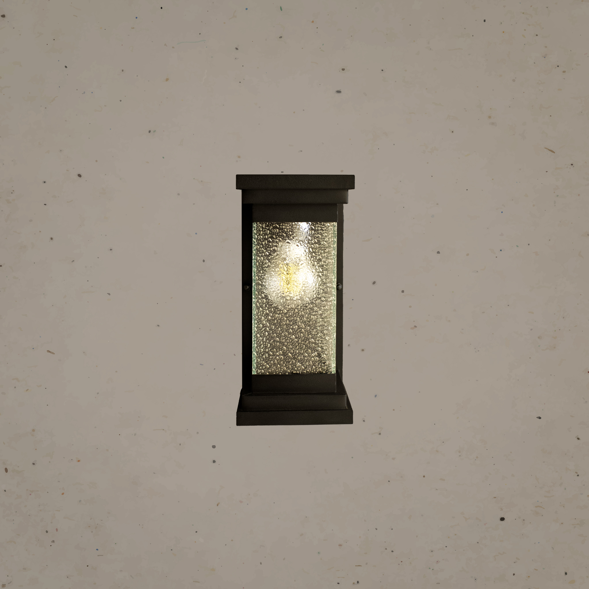 جداري خارجي اسود E27 بدون لمبة