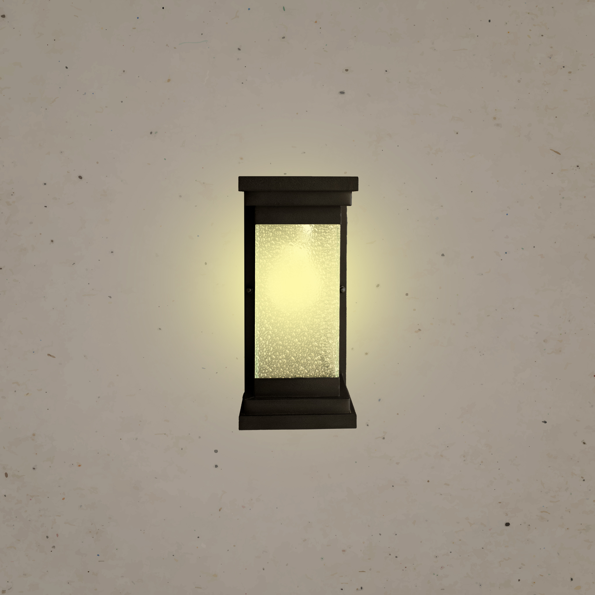 جداري خارجي اسود E27 بدون لمبة