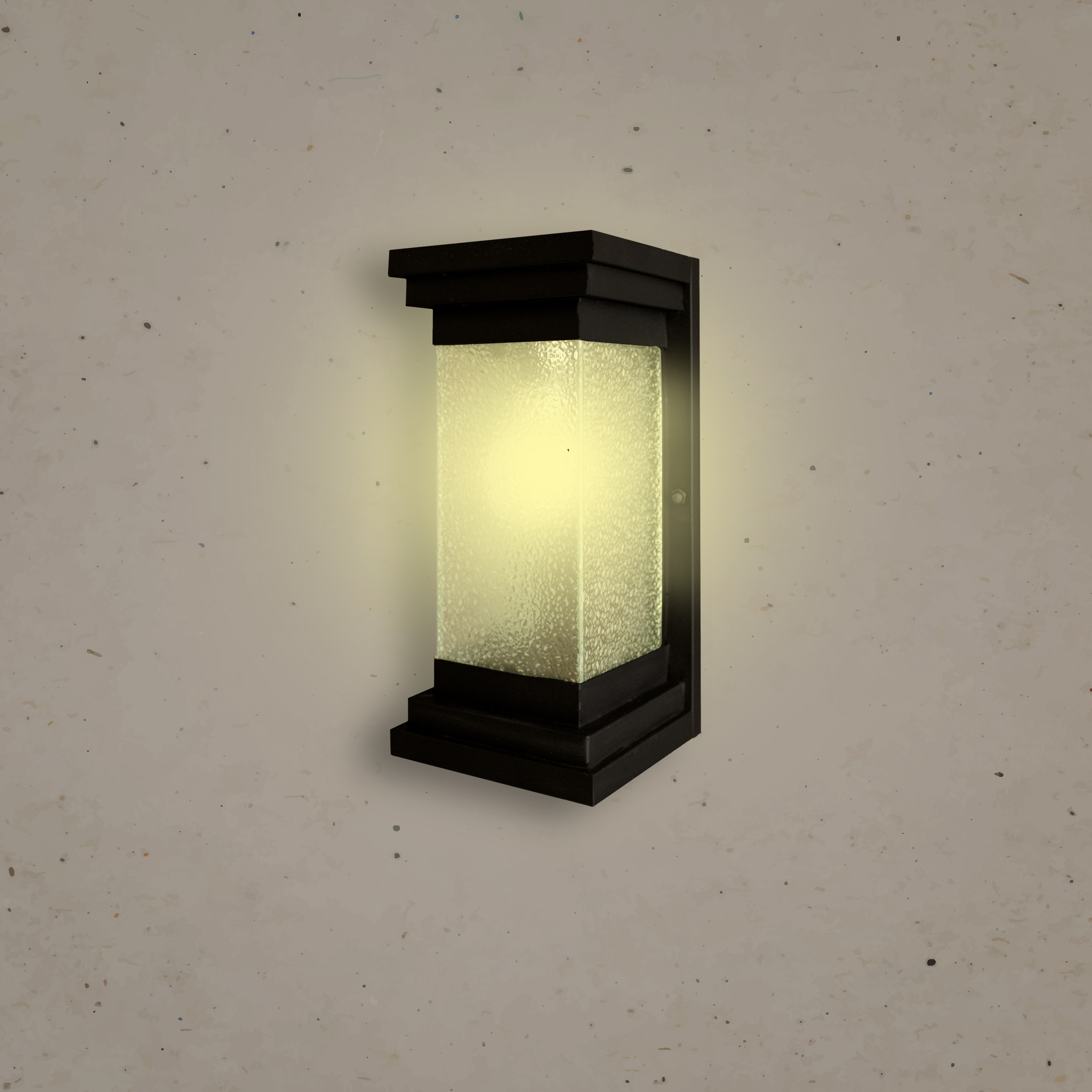 جداري خارجي اسود E27 بدون لمبة