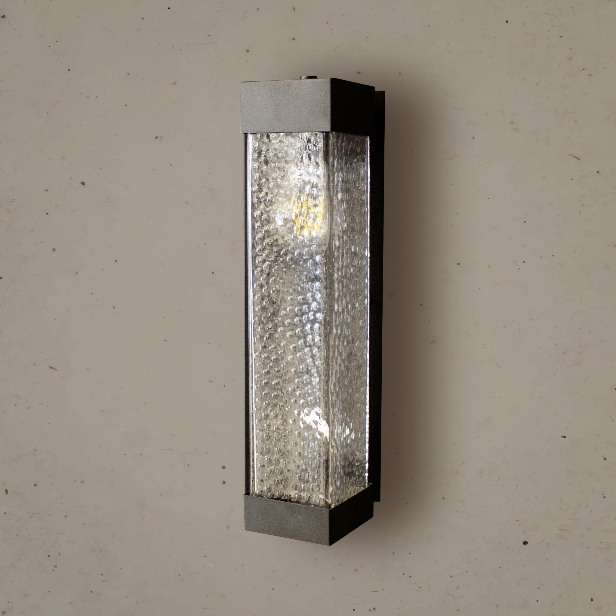 إضاءة جداري خارجي مودرن أنيق باللون ال اسود