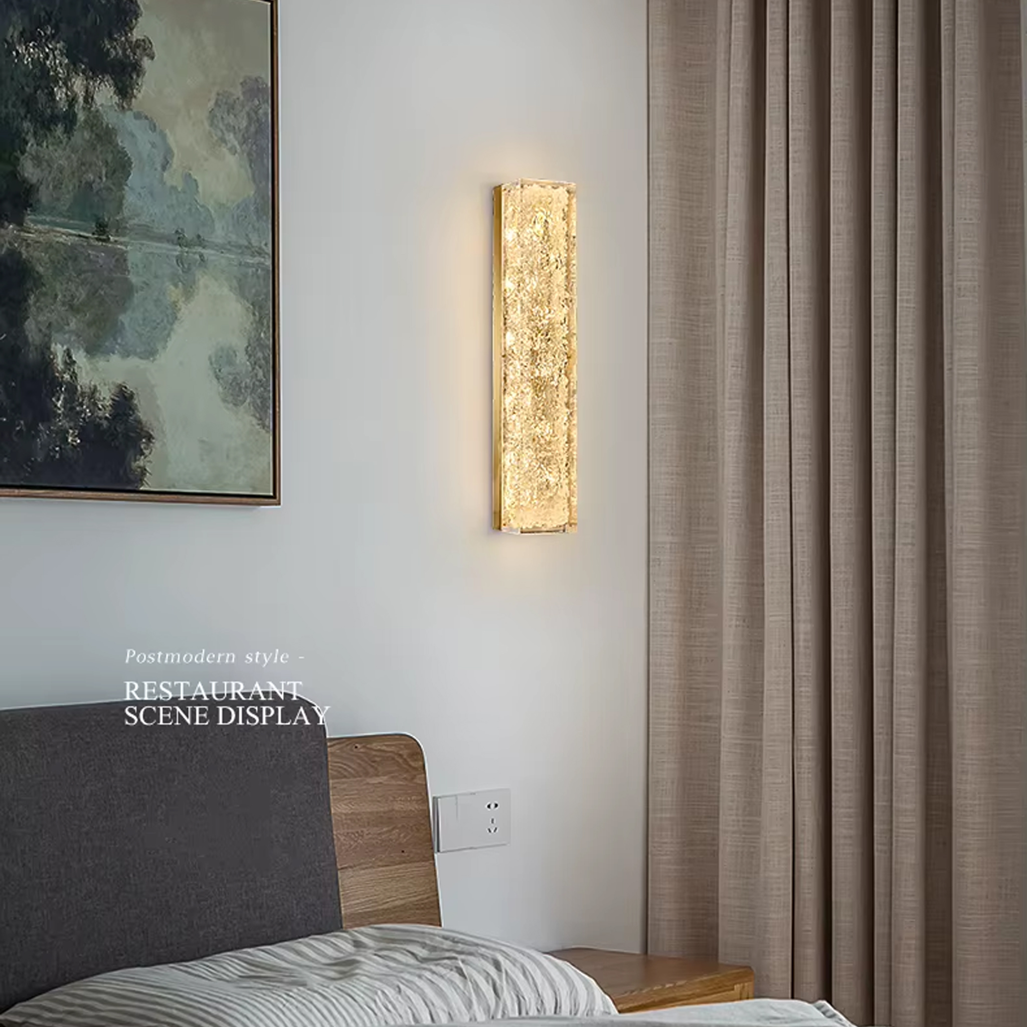 مصباح جداري مودرن ليد LED- كبير