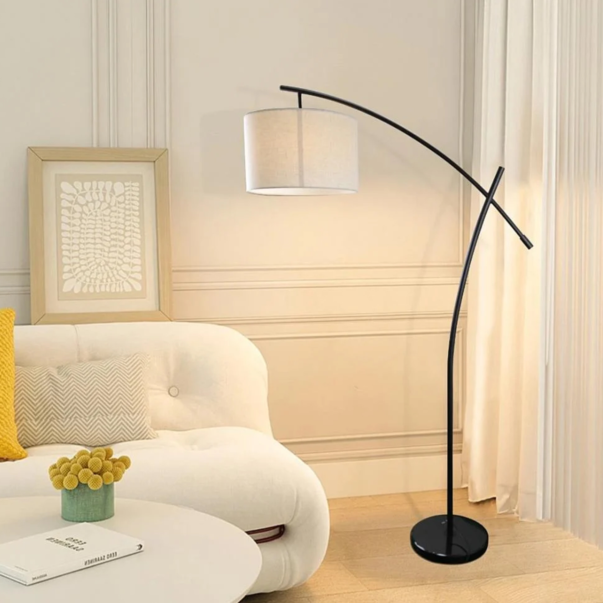 أباجورة ارضية اسود185 سم